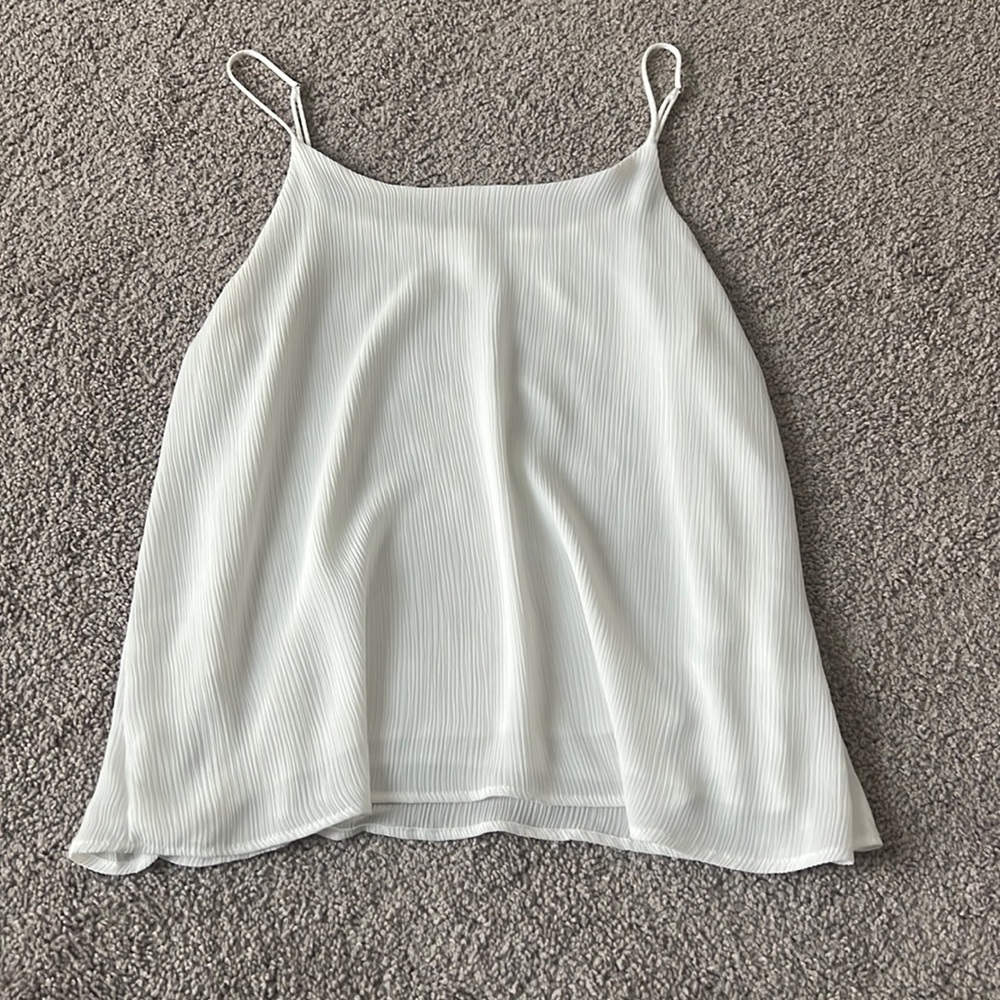 White Tank - Size Large - Lined